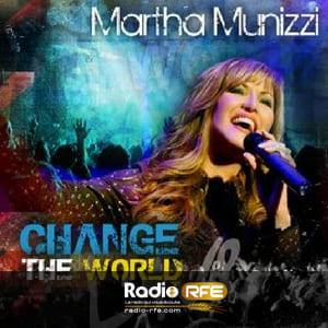 MARTHA MUNIZZI Pochette Album CD change the world 