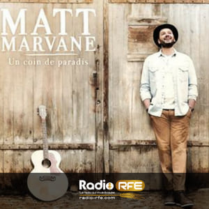 MATT MARVANE Pochette Album CD un coin de paradis 