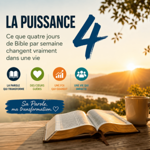 Lire la Bible 4 jours par semaine : pourquoi cette habitude transforme votre vie Lire la Bible 4 jours par semaine : pourquoi cette habitude transforme votre vie