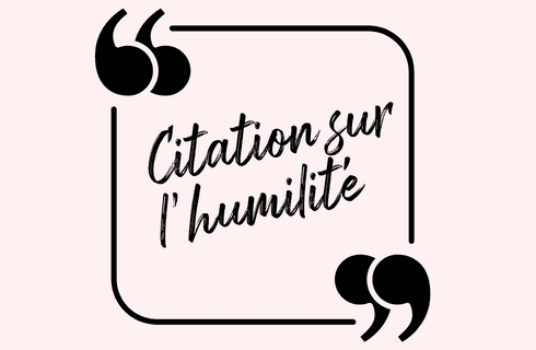 Citation sur l'humilité