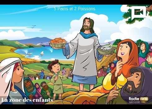 Vidéo pour enfants : 5 Pains et 2 poissons